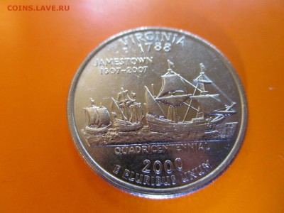 США 25 центов квотер 2000 юб., оборотный до 10.05.19 22:00 - IMG_1620.JPG