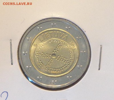 ЛИТВА - 2 евро 2016 Балтийская культура до 10.05, 22.00 - Литва 2 е 2016 Балтийская культура_1.JPG