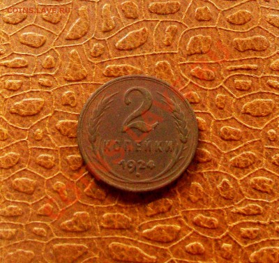 _____ 2 копейки 1924 гладкий ГУРТ _27.06__22:30_____ - 100_9249