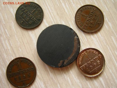 Пруссия 1 пфенниг 1865 А, покрытый никелем. Опознание - IMG_4140.JPG