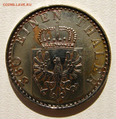 Пруссия 1 пфенниг 1865 А, покрытый никелем. Опознание - IMG_4034.JPG