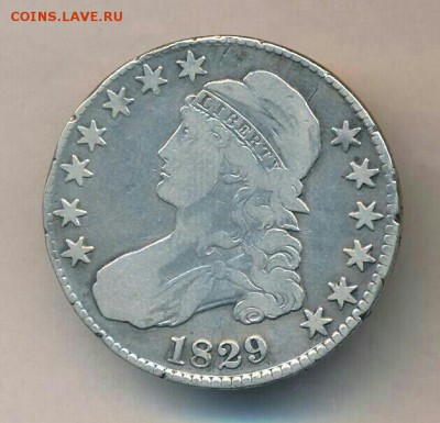 50 центов 1829 год. США. До 10.05.19г в 22.15 МСК. - 2019-03-31 12.47.17
