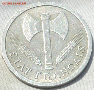 Франция 2 франка 1943. 07. 05. 2019. в 22 - 00. - DSC_0529