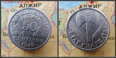 Франция 50 сантимов, 1942 - 10