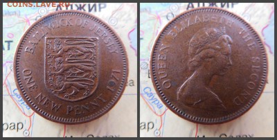 Джерси 1 новый пенни, 1971 - 21
