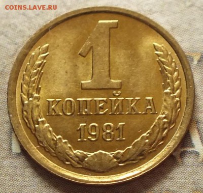 1 копейка 1981г UNC.Блеск- 11.05.19г - DSCF9500.JPG