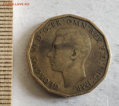 Старая Англия: Георг VI 3 пенса 1943 до 6.05.19 - IMG_20190503_132120