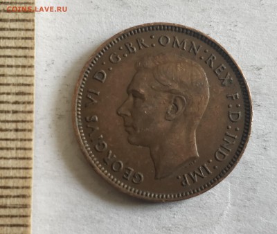 Старая Англия: Георг VI фартинг 1939 до 6.05.19 - IMG_20190503_132245