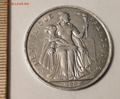 НОВАЯ КАЛЕДОНИЯ 5 франков 1989 до 6.05.19 - IMG_20190505_181915