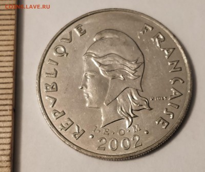 НОВАЯ КАЛЕДОНИЯ 20 франков 2002 до 6.05.19 - IMG_20190505_181931
