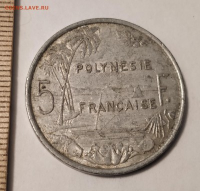 ФРАНЦУЗСКАЯ ПОЛИНЕЗИЯ 5 франков 1977 до 6.05.19 - IMG_20190505_182049