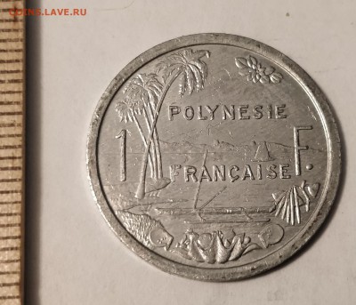 ФРАНЦУЗСКАЯ ПОЛИНЕЗИЯ 1 франк 1993 до 6.05.19 - IMG_20190505_182310