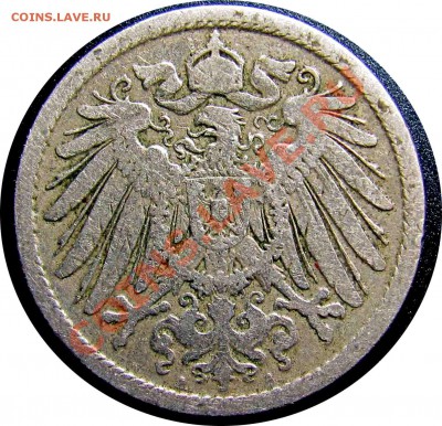 A70 Германия 10 пфеннигов 1893A до 30.06 в 22°° - A70 10 1893A_2