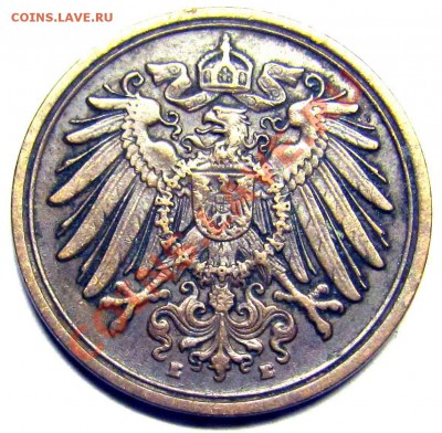 A72 Германия 1 пфенниг 1909E до 30.06 в 22°° - A72 1 1909e_2
