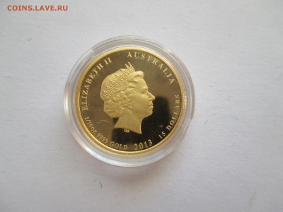 Австралия 15 долларов год змеи золото - IMG_0129.JPG