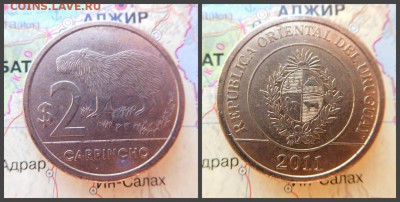 Уругвай 2 песо, 2011 - 2