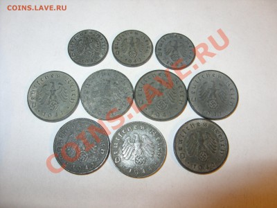 12 цинковых монет 3 Рейха. С 1р. До 27.06.2011 в 23:59М - Бонус 3-2