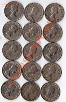 Великобритания 6 пенсов 1953-67 (15шт) до 27.06.11-21.00мск - img139