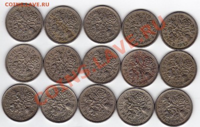 Великобритания 6 пенсов 1953-67 (15шт) до 27.06.11-21.00мск - img140