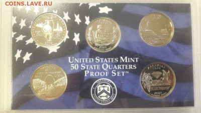 Полный к-кт пруф сетов Штаты и территории(56монет), до 12.05 - ЧА Штаты 2003-1