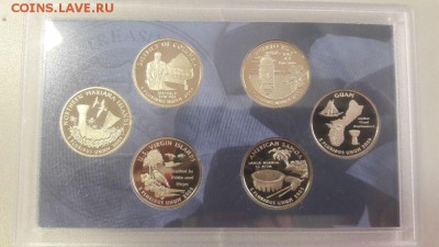 Полный к-кт пруф сетов Штаты и территории(56монет), до 12.05 - ЧА Штаты 2009-1