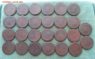 26 кладовых пятаков Елизаветы Петровны, цена фикс - liza26-1