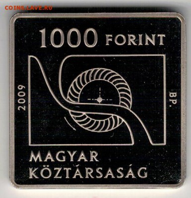 Венгрия 1000 форинтов 2009 Банки Донат 13.05.19 в 22ч (Е382) - 4-вен1