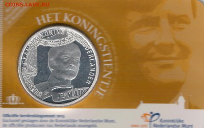 Нидерланды 10€ 2013 Король и народ 13.05.2019 в 22.00 (Е358) - 4-н10