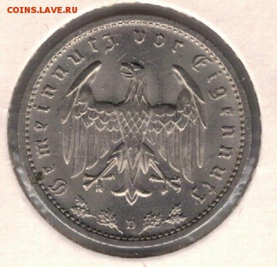 ГЕРМАНИЯ РЕЙХСМАРКА 1934D ДО 14.05 В 22.00МСК (Е367) - 4-г34д