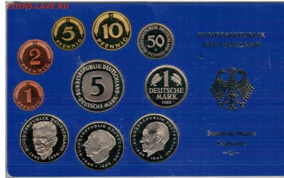 ФРГ НАБОР 1980G ПРУФ ДО 14.05.2019 В 22.00МСК (Е656) - Изображение 049