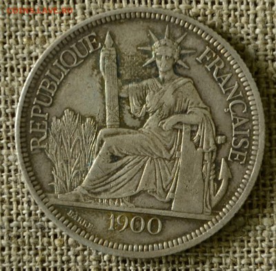 1 пиастр 1900 Фр. Индокитай до 14.05 в 21-00 мск - пиастр2