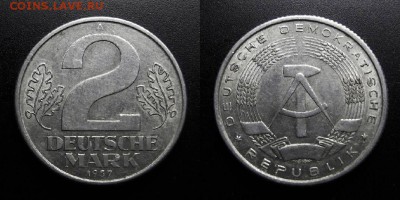 МОНЕТЫ МИРА 05-19 - ГДР – 2 марки (1957 А) №1