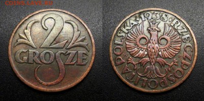 МОНЕТЫ МИРА 05-19 - Польша – 2 гроша (1938) №1