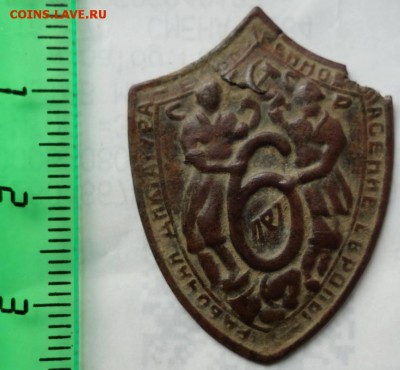Знак "Рабочая диктатура Единственное спасение Европы" - DSC08434_новый размер.JPG