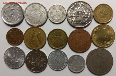 Иностранные монеты 15 шт со 100 р №1 - 15.05 22:00мск - IMG_20190509_162152