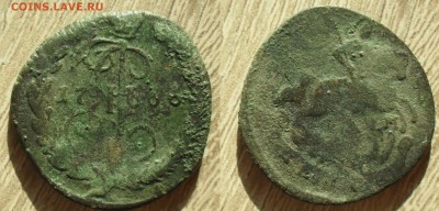 Лот ДЕНГА 20 шт. 1736-1766 г.г. не мыты. - SAM_0140.JPG