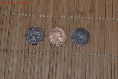 Франция - 5 сантимов 1855, 1909, 1911 (уставшие) до 16.05 - DSC_0923_1