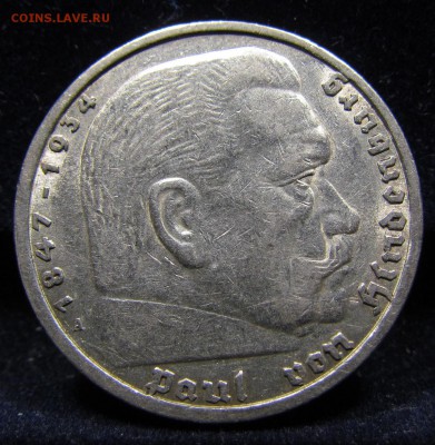Германия 5 марок 1935г. с 200р. до 12.05.2019г. в 22:00 мск. - Ин-24.1.JPG