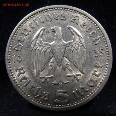 Германия 5 марок 1935г. с 200р. до 12.05.2019г. в 22:00 мск. - Ин-24.2.JPG