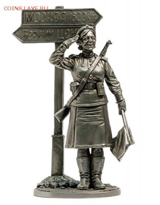 Военная регулировщица, ефрейтор Красной Армии. - WW2-20