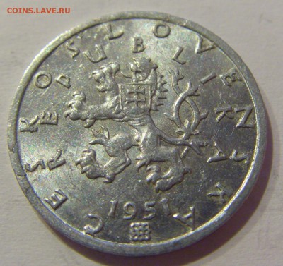 50 геллеров 1951 Чехословакия №1 17.05.2019 22:00 МСК - CIMG0335.JPG