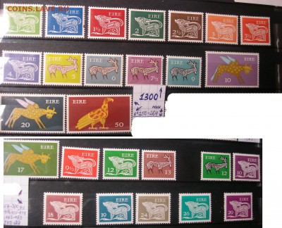 ФИКС Марки Ирландии MNH Стандартные серии - 02