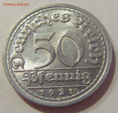 50 пфеннигов 1921 J Германия №1 17.05.2019 22:00 МСК - CIMG0641.JPG