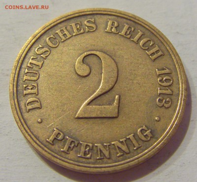 2 пфеннига 1913 J Германия №1 17.05.2019 22:00 МСК - CIMG0673.JPG