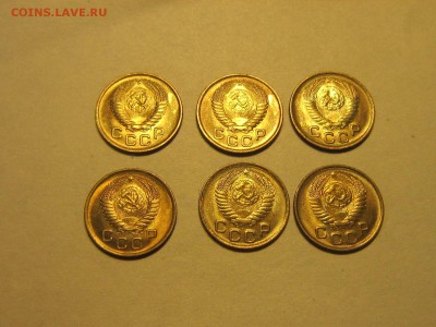 1 koп 1953 г. 6 шт. - 1_9_54085952