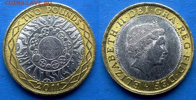 Великобритания - 2 фунта 2011 года (БИМ) до 18.05 - Великобритания 2 фунта 2011