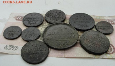 девять сузунских медяков Николая Первого - 2