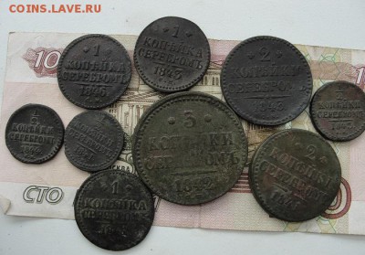девять сузунских медяков Николая Первого - 1