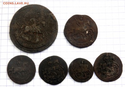Солянка медных монет 6 шт. 14.05.2019 22-00 - P5120079.JPG