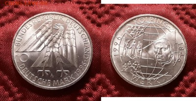 ФРГ. 10 марок 1996 г. Колпинг. До 15.05.19. - 20190510_200726